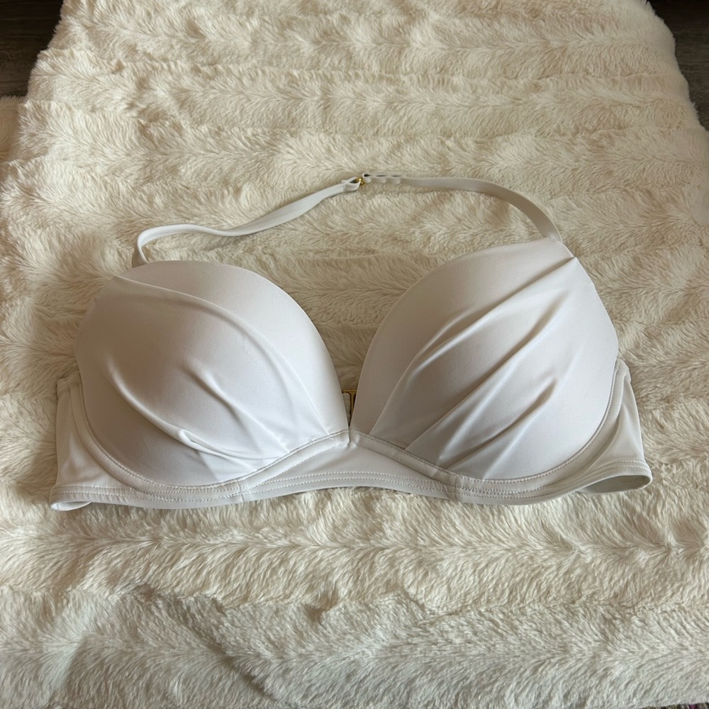 Victoria's Secret White Swim Top